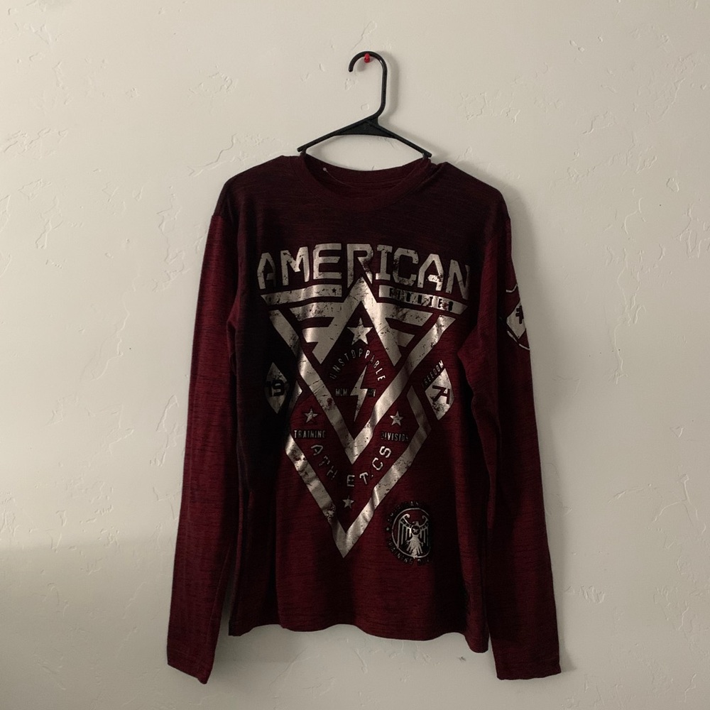 MENS AMERICAN FIGHTER LONG SLEEVE